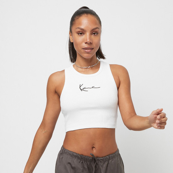 Karl Kani Γυναικεία αμάνικη μπλούζα Small Signature Essential Racer Rib Top